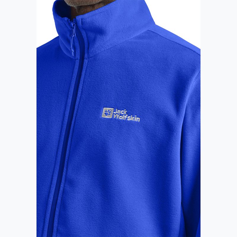 Bluza polarowa męska Jack Wolfskin Taunus Fz vibrant blue 5