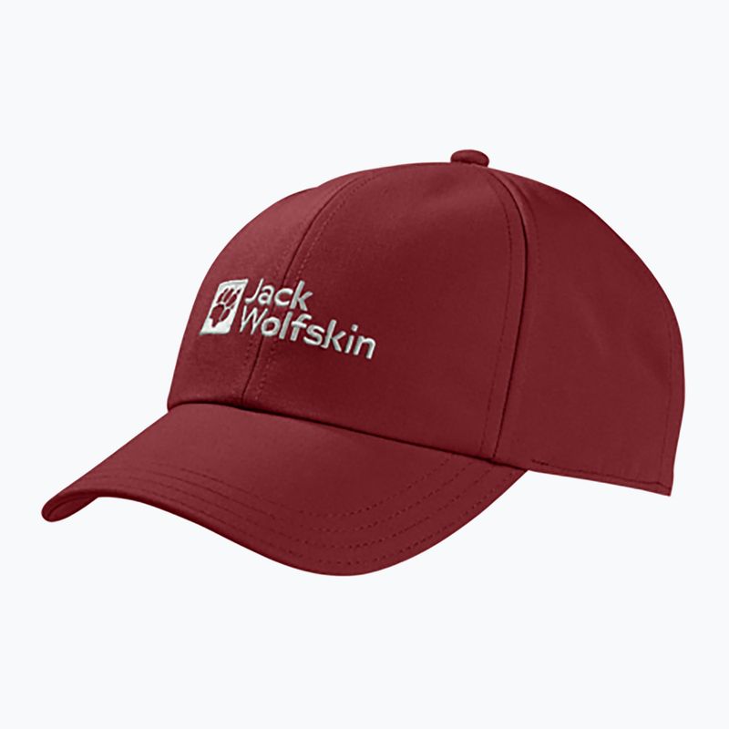 Czapka z daszkiem Jack Wolfskin Baseball Cap deep ruby