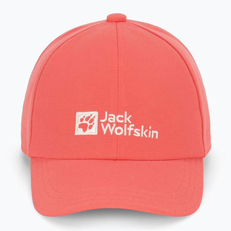 Czapka z daszkiem dziecięca Jack Wolfskin sunset coral 2
