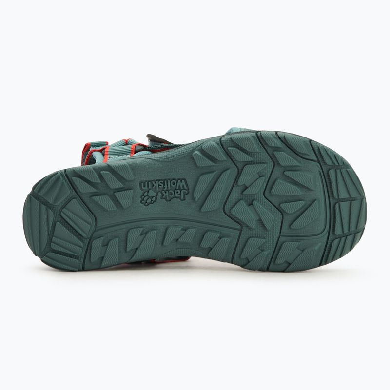 Sandały dziecięce Jack Wolfskin Seven Seas 3 soft jade 4
