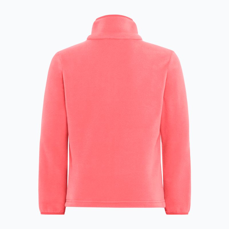 Bluza polarowa dziecięca Jack Wolfskin Taunus sunset coral 2