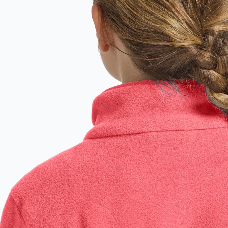 Bluza polarowa dziecięca Jack Wolfskin Taunus sunset coral 17