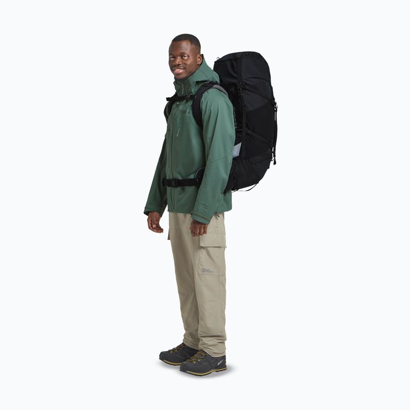 Plecak trekkingowy Jack Wolfskin Trailflair Pro 60 l black 17
