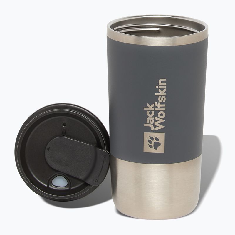 Kubek termiczny Jack Wolfskin Saima Mug 480 ml asphalt 2