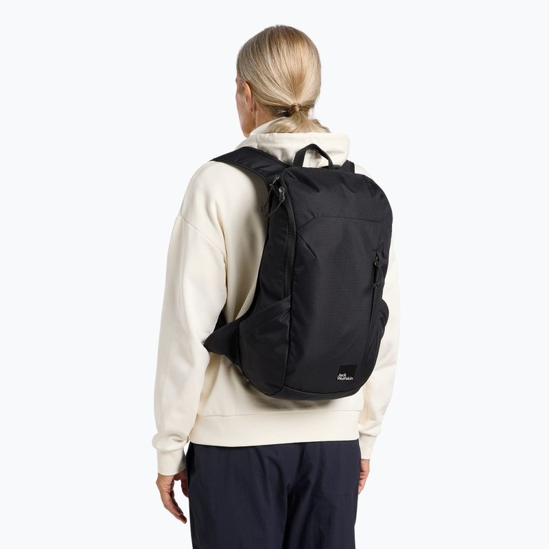 Plecak miejski damski Jack Wolfskin Waimea 15 l black 9