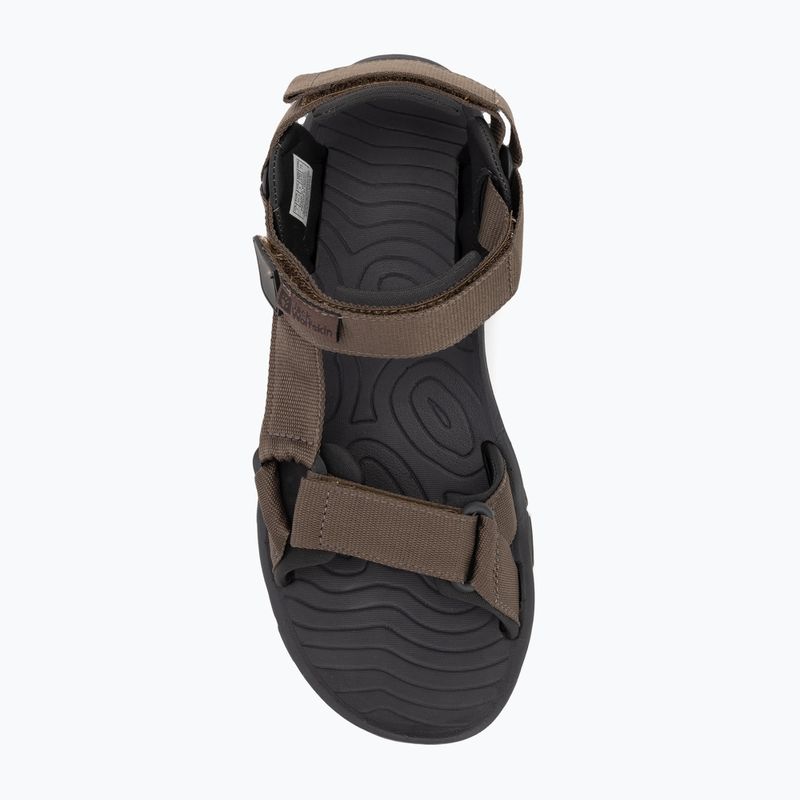 Sandały męskie Jack Wolfskin Lakewood Ride cold coffee 5