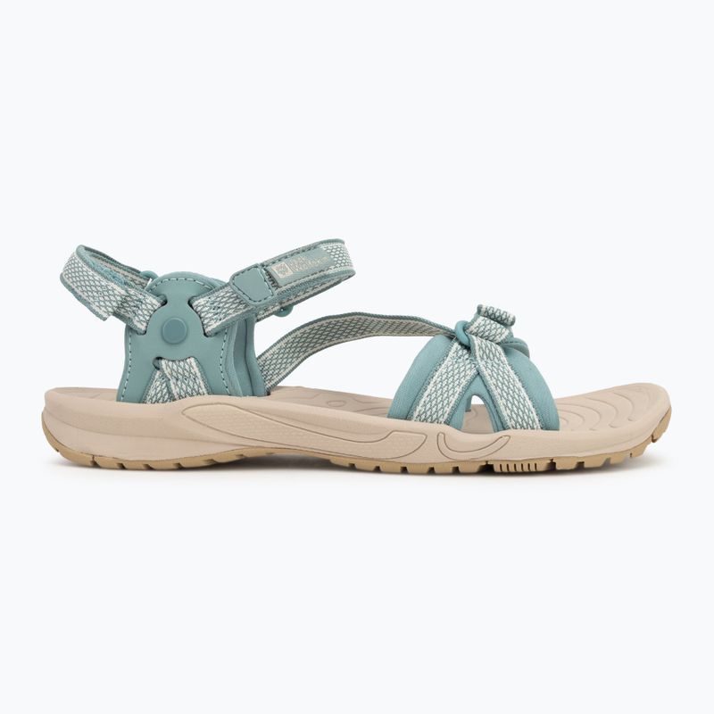Sandały damskie Jack Wolfskin Lakewood Ride soft jade 2