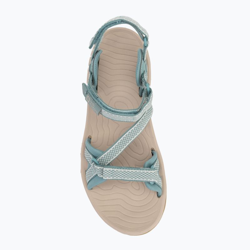 Sandały damskie Jack Wolfskin Lakewood Ride soft jade 5
