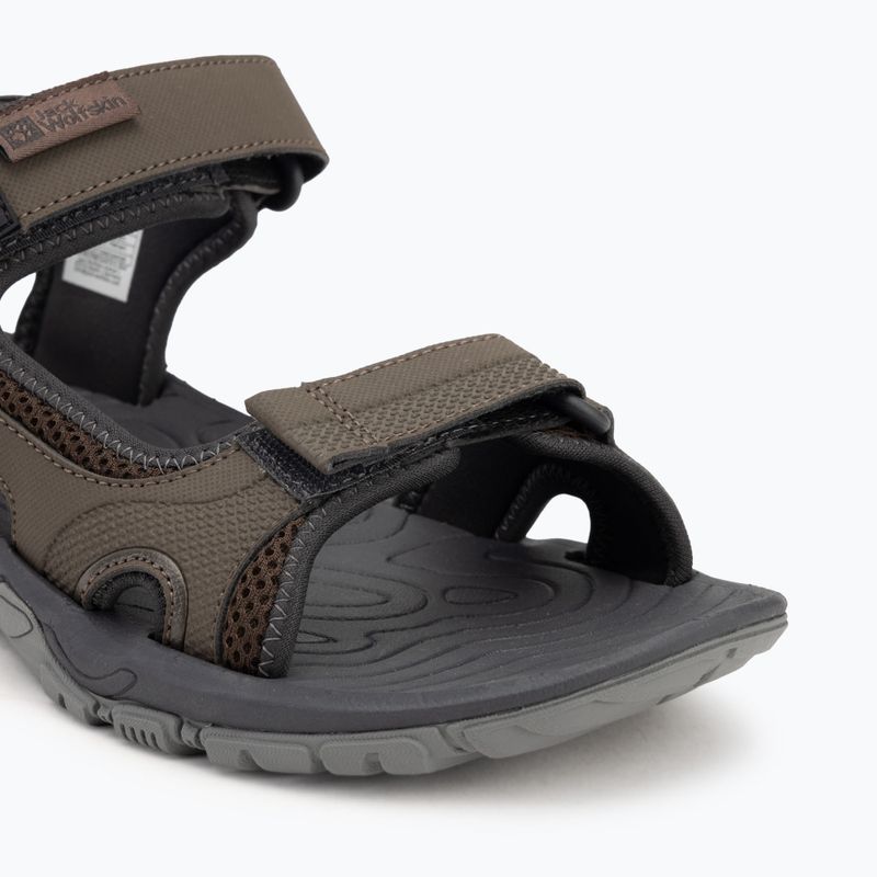 Sandały męskie Jack Wolfskin Lakewood Cruise cold coffee 7