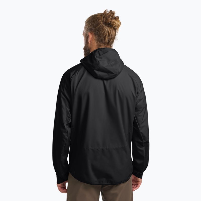 Kurtka przeciwwiatrowa męska Jack Wolfskin Prelight Octa black 3