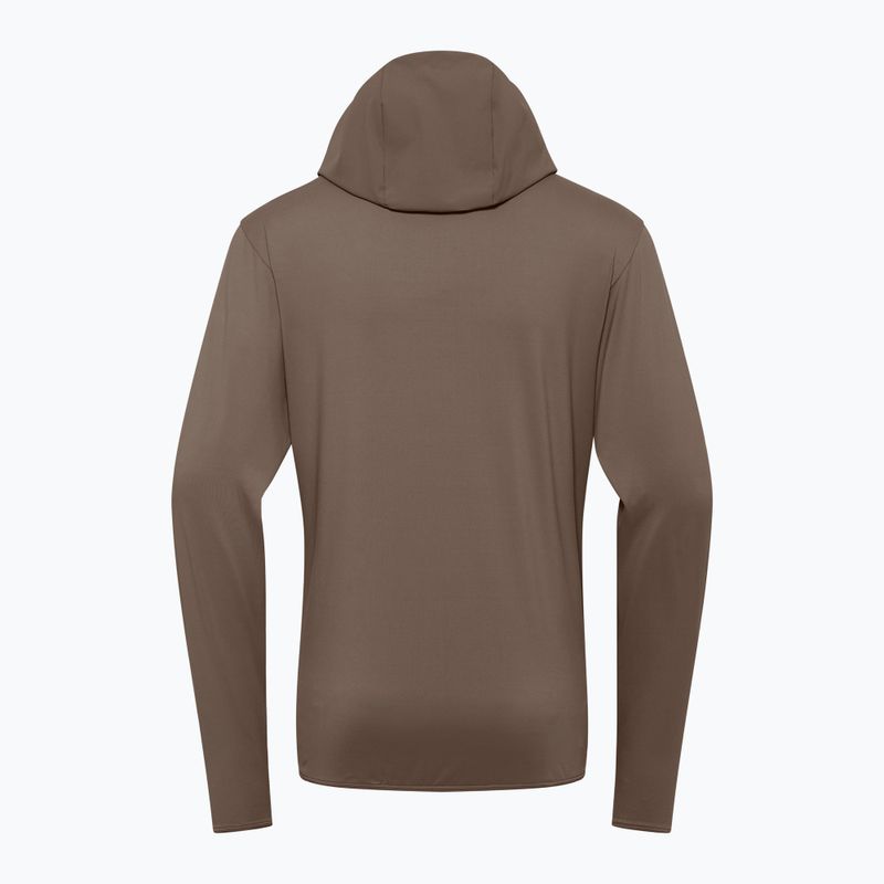 Bluza trekkingowa męska Jack Wolfskin Prelight Trail Hoody cold coffee 8