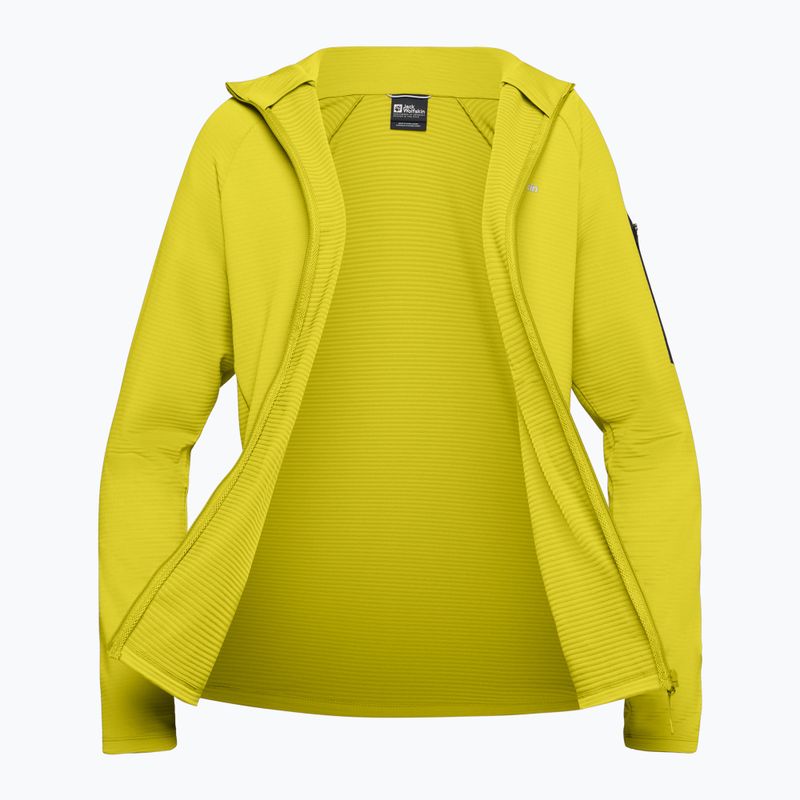 Bluza trekkingowa męska Jack Wolfskin Prelight Full Zip chartreuse 9