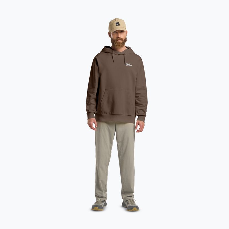 Bluza męska Jack Wolfskin Essential Hoodie cold coffee 2