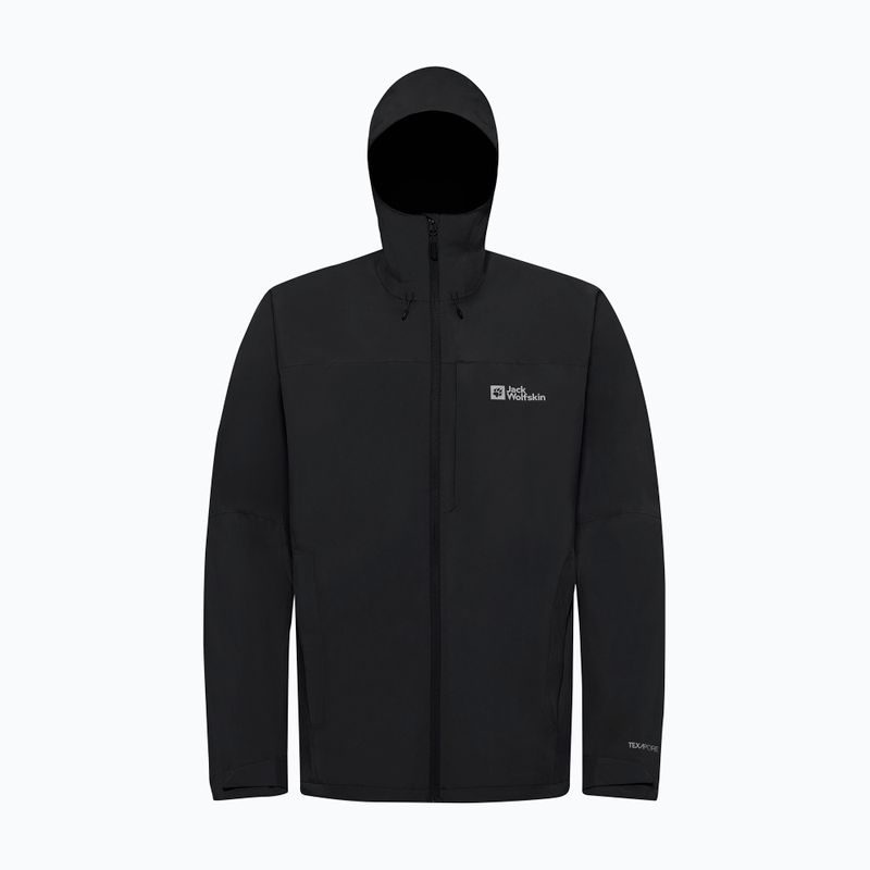 Kurtka przeciwdeszczowa męska Jack Wolfskin Tempest 2l black 9