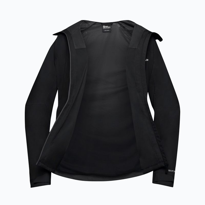 Kurtka przeciwdeszczowa męska Jack Wolfskin Tempest 2l black 11