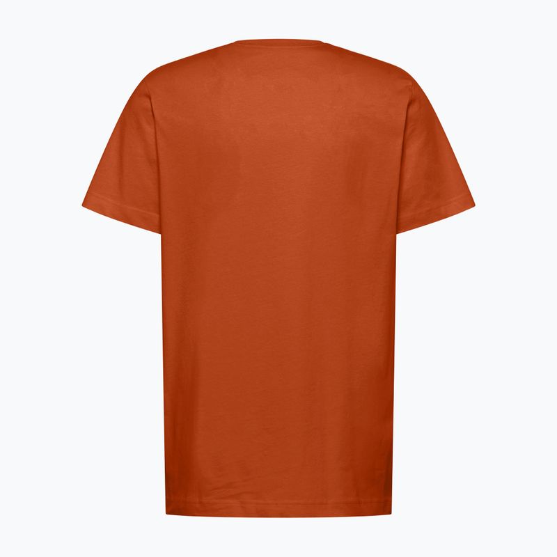 Koszulka męska Jack Wolfskin Jack Wolfskin Brand T burnt orange 6