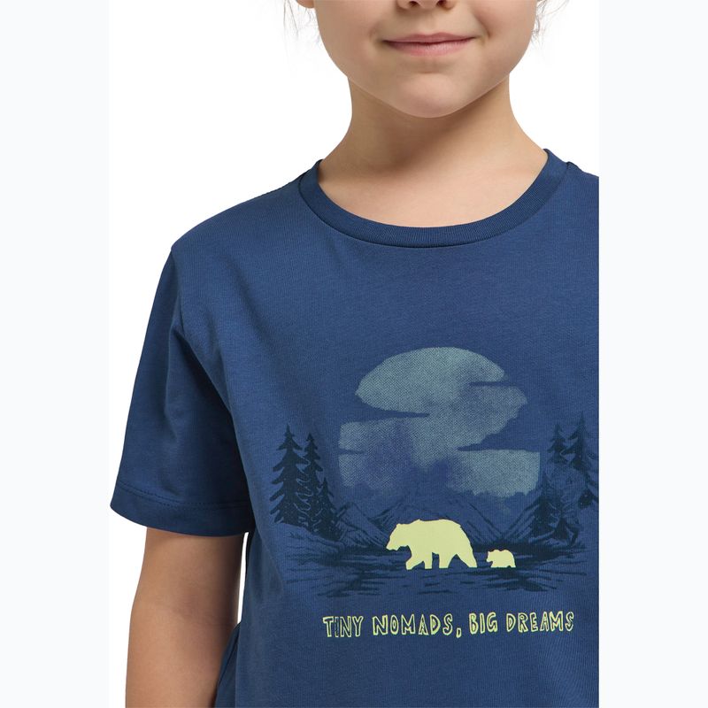 Koszulka dziecięca Jack Wolfskin Graphic Cotton T print evening sky 4