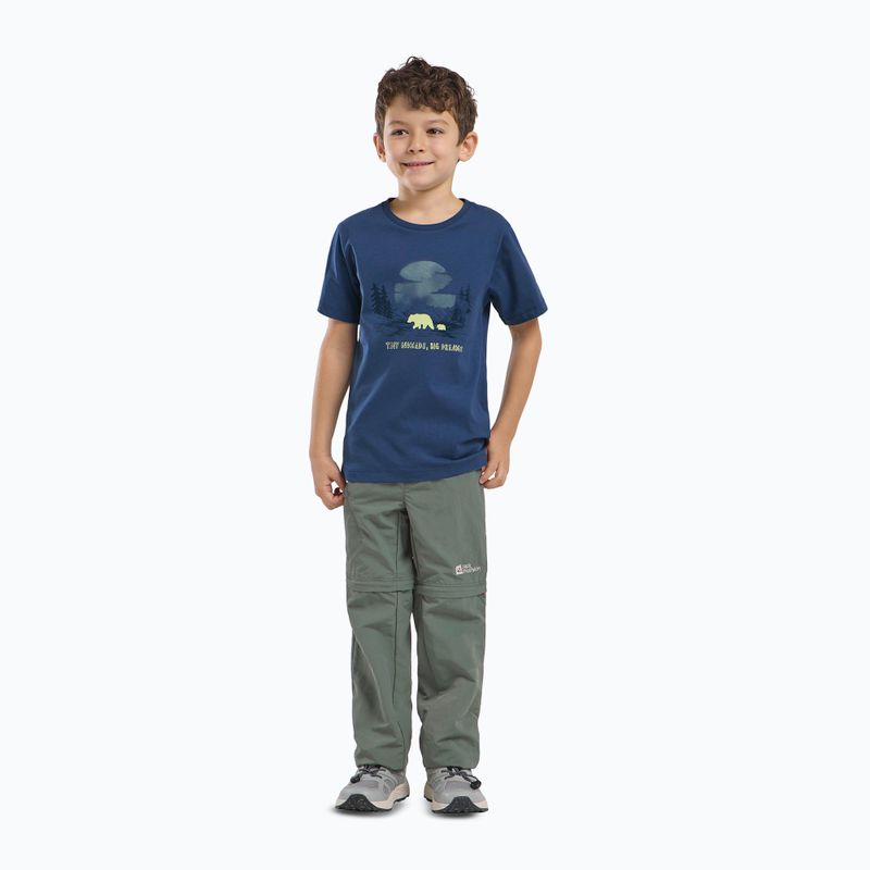 Koszulka dziecięca Jack Wolfskin Graphic Cotton T print evening sky 7