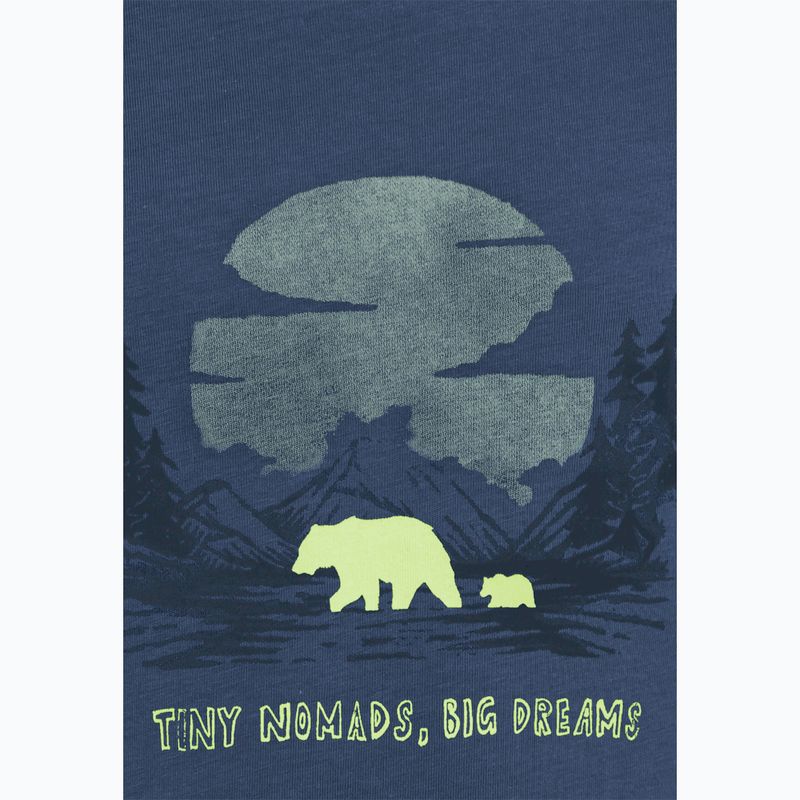Koszulka dziecięca Jack Wolfskin Graphic Cotton T print evening sky 12
