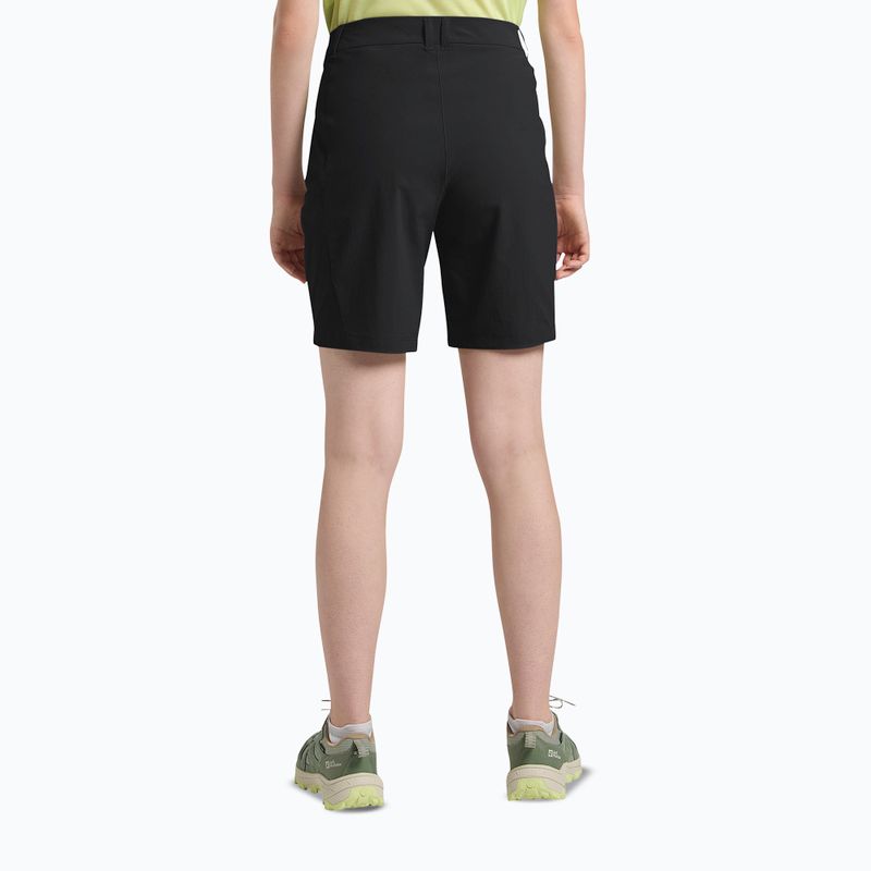 Spodenki trekkingowe damskie Jack Wolfskin Hikeout black 3