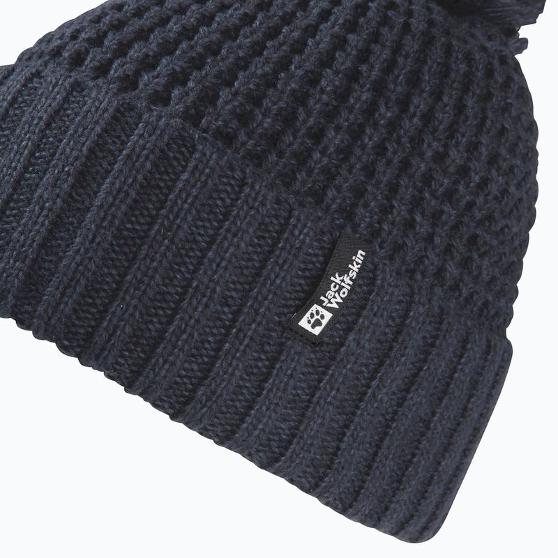 Czapka zimowa damska Jack Wolfskin Medley Knit Beanie dark navy 2