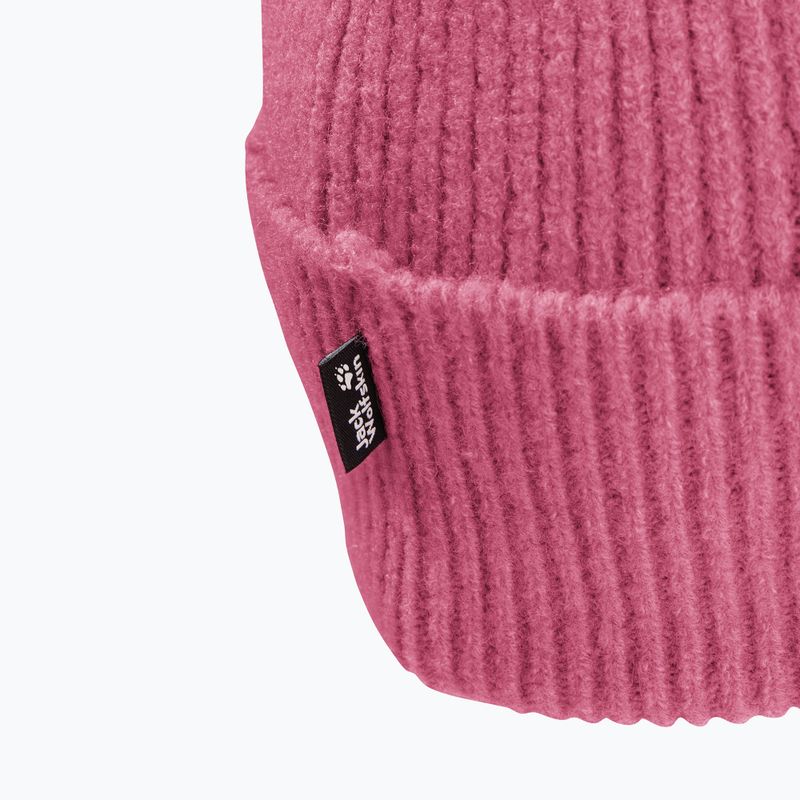 Czapka zimowa Jack Wolfskin Fuzzy bubblegum 3