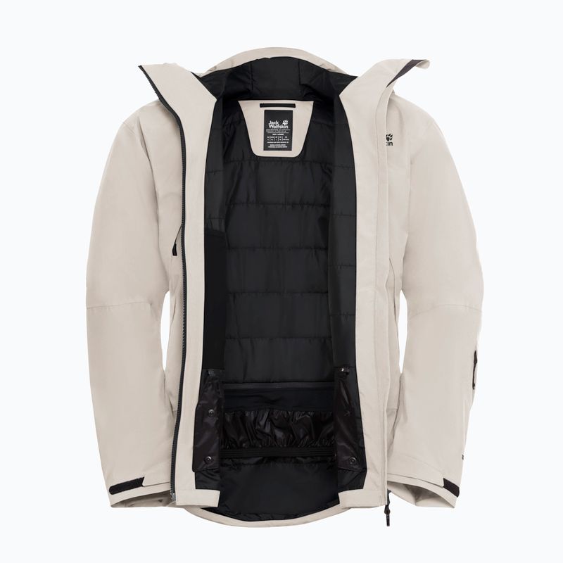 Kurtka narciarska męska Jack Wolfskin Flowline Pro 2L Ins pale sand 12