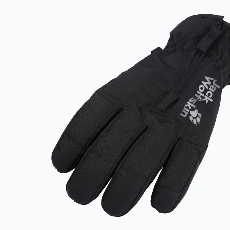 Rękawiczki trekkingowe dziecięce Jack Wolfskin Easy Zip black 4