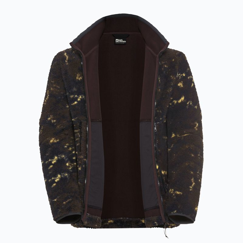 Bluza trekkingowa męska Jack Wolfskin Stone Lite Aop lichen peat 9