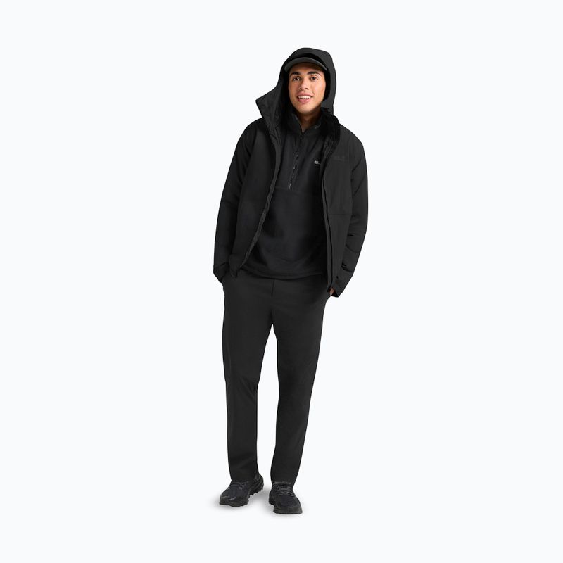 Kurtka przeciwdeszczowa męska Jack Wolfskin Pamir black 2
