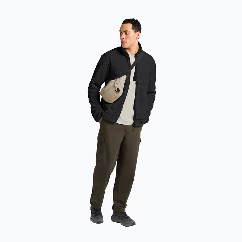 Bluza trekkingowa męska Jack Wolfskin Stone Lite black 2