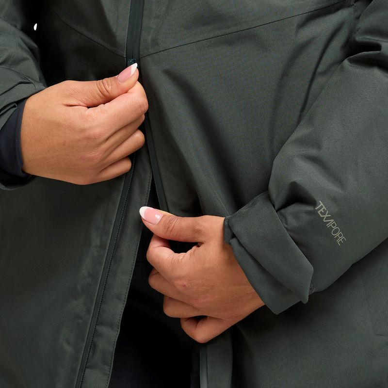 Kurtka puchowa damska Jack Wolfskin Icecape 2L Down Ins Rds slate green 5