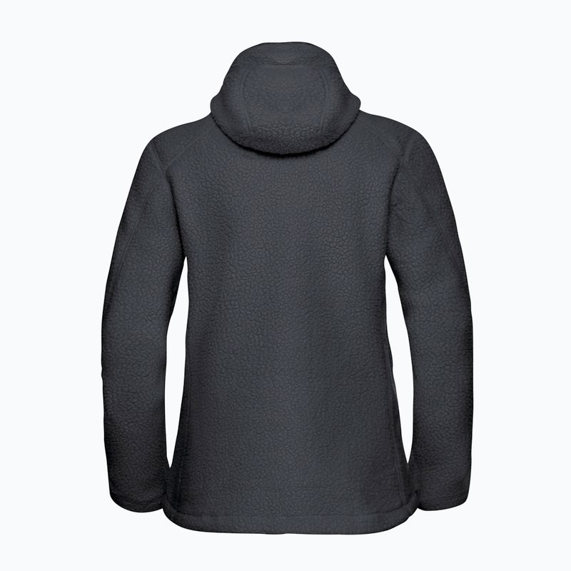 Bluza polarowa damska Jack Wolfskin Cradle Mountain Pile Full Zip phantom 8