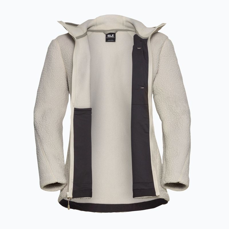 Bluza polarowa damska Jack Wolfskin Cradle Mountain Pile Full Zip pale sand 9