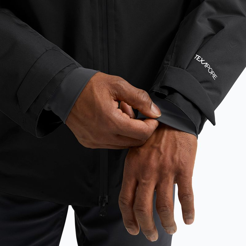 Kurtka przeciwdeszczowa męska Jack Wolfskin Icecape 2L Down Ins Rds black 5