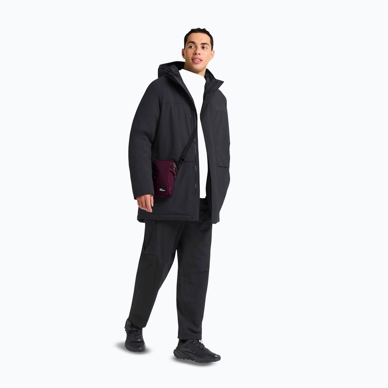 Płaszcz ocieplany męski Jack Wolfskin Cold Camp Coat black 2