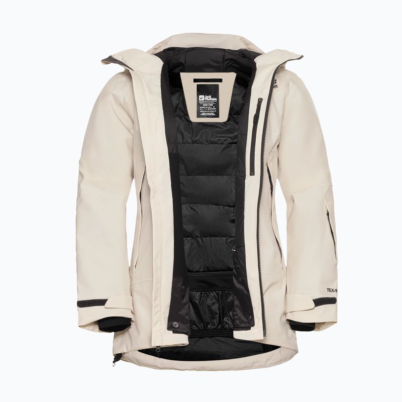 Kurtka narciarska damska Jack Wolfskin Flowline Pro 2L Ins pale sand 10