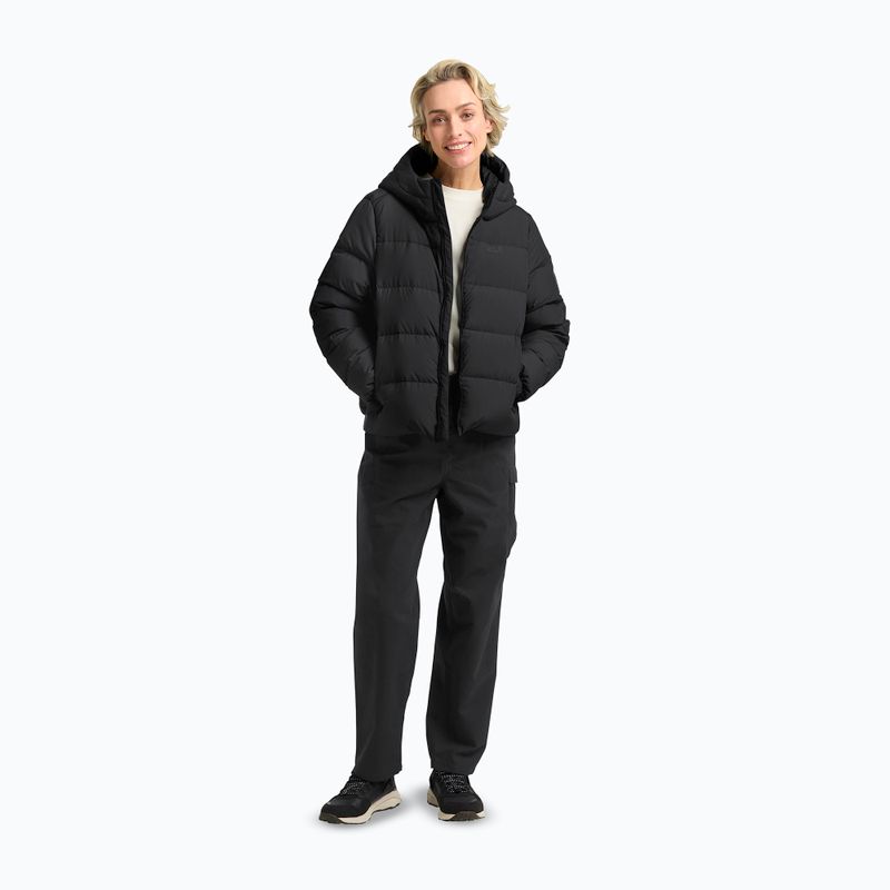 Kurtka puchowa damska Jack Wolfskin Frozen Palace black 2
