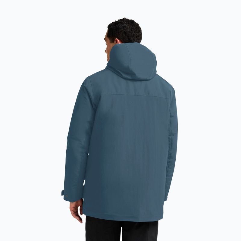 Kurtka ocieplana męska Jack Wolfskin Glacier Shield aluminium blue 3