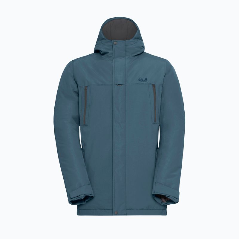 Kurtka ocieplana męska Jack Wolfskin Glacier Shield aluminium blue 7