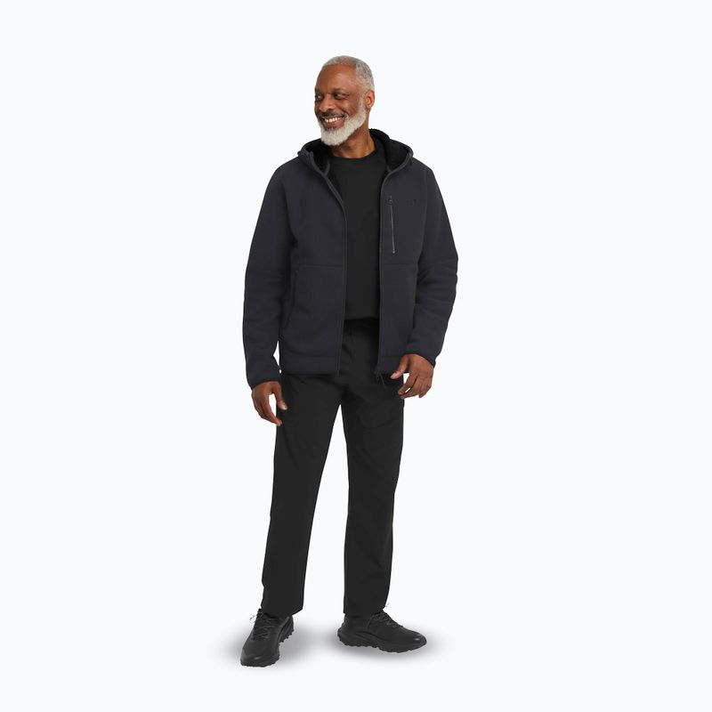 Bluza trekkingowa męska Jack Wolfskin Lake Ridge Hooded black 2