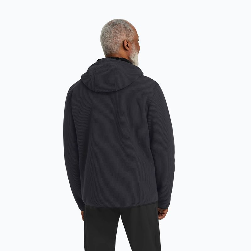 Bluza trekkingowa męska Jack Wolfskin Lake Ridge Hooded black 3
