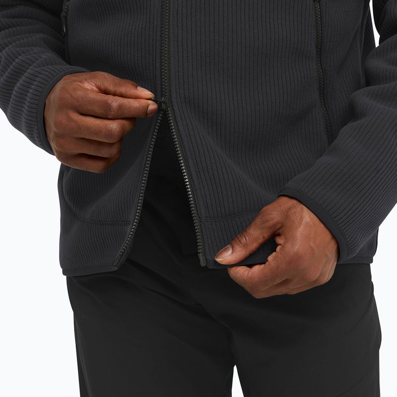 Bluza trekkingowa męska Jack Wolfskin Lake Ridge Hooded black 6