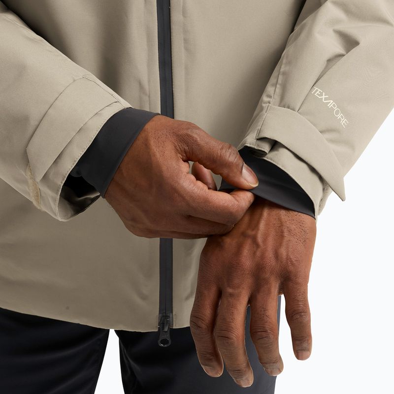 Kurtka przeciwdeszczowa męska Jack Wolfskin Icecape 2L Down Ins Rds linen 5