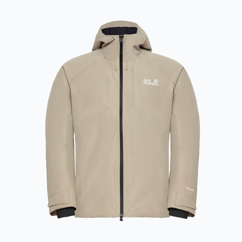 Kurtka przeciwdeszczowa męska Jack Wolfskin Icecape 2L Down Ins Rds linen 7