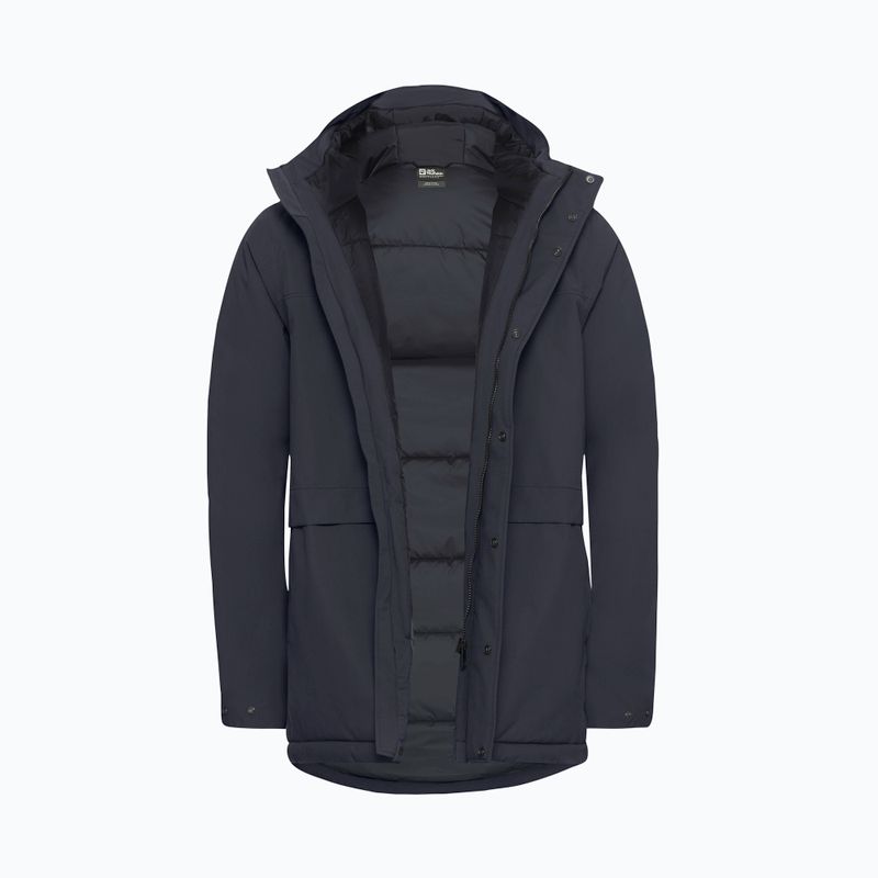 Kurtka ocieplana męska Jack Wolfskin Cold Camp Coat dark navy 9