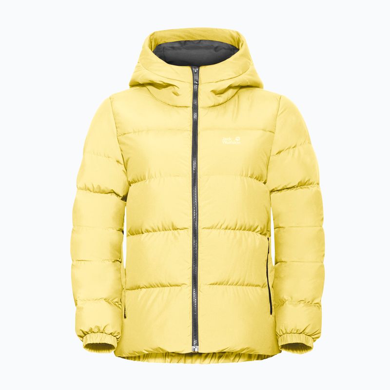 Kurtka puchowa damska Jack Wolfskin Frozen Palace lemon ice 7