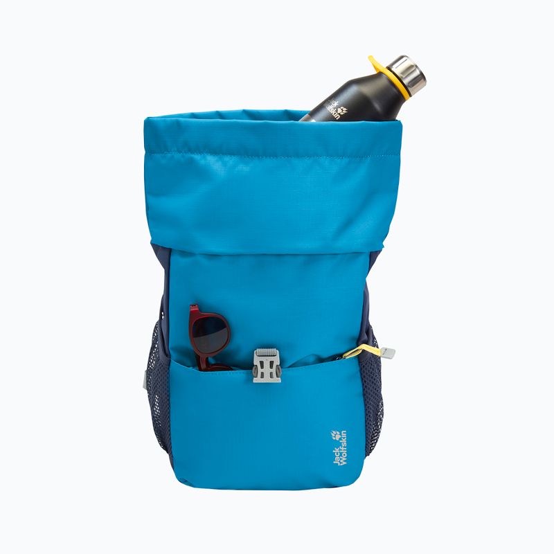 Plecak turystyczny dziecięcy Jack Wolfskin Island Mini 10 l aurora blue 6