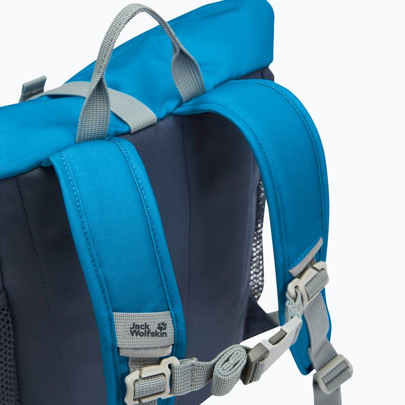 Plecak turystyczny dziecięcy Jack Wolfskin Island Mini 10 l aurora blue 9