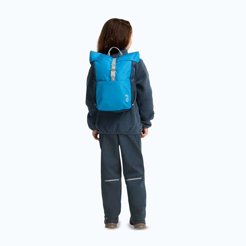 Plecak turystyczny dziecięcy Jack Wolfskin Island Mini 10 l aurora blue 14
